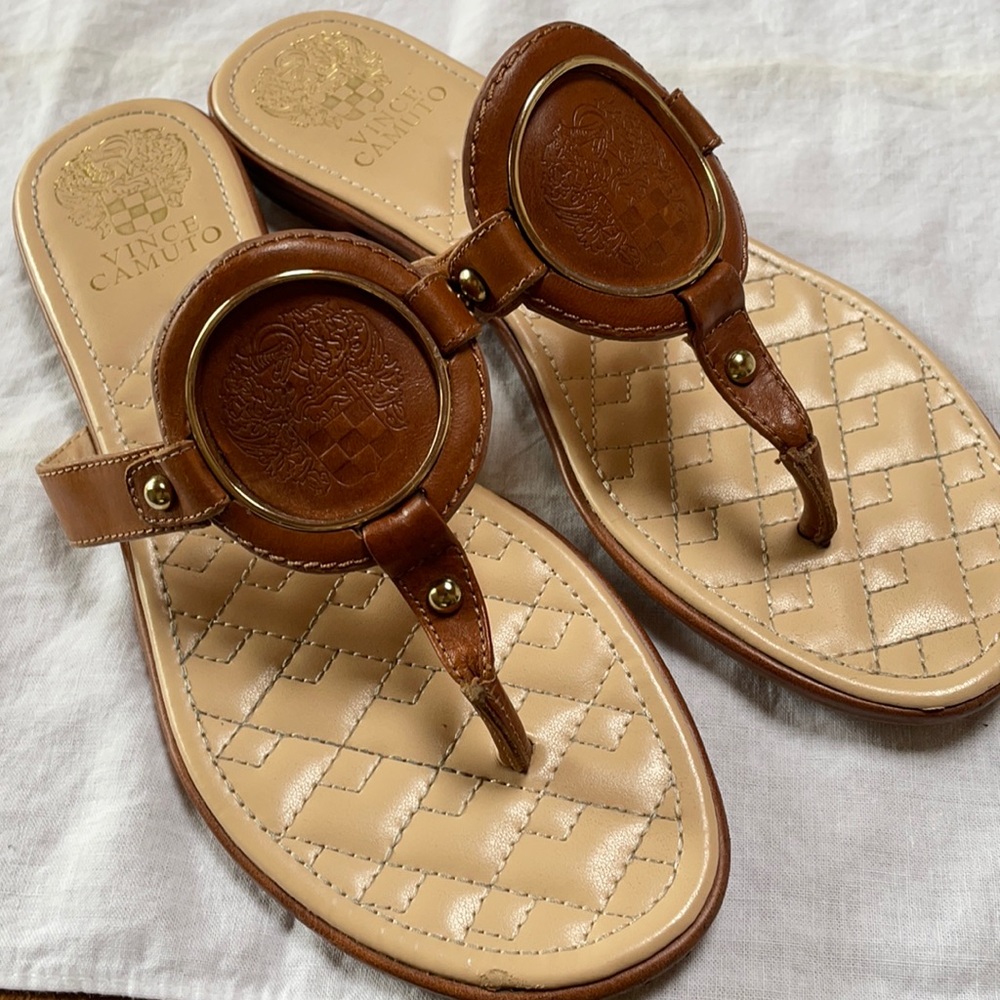 Vince Camuto Leather Sandals